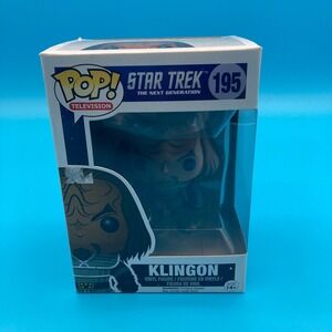 Funko Pop! Star Trek: TNG Klingon #195 Vinyl Figure - Vaulted